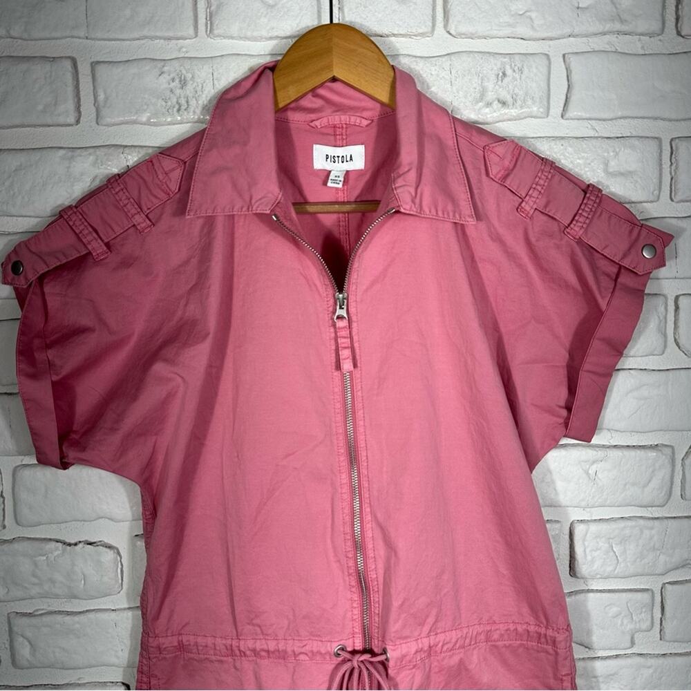 Pistola Meg Zip Front Romper - Flamingo Size XS - Picture 12 of 12